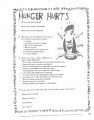 Hunger Hurts Worksheet